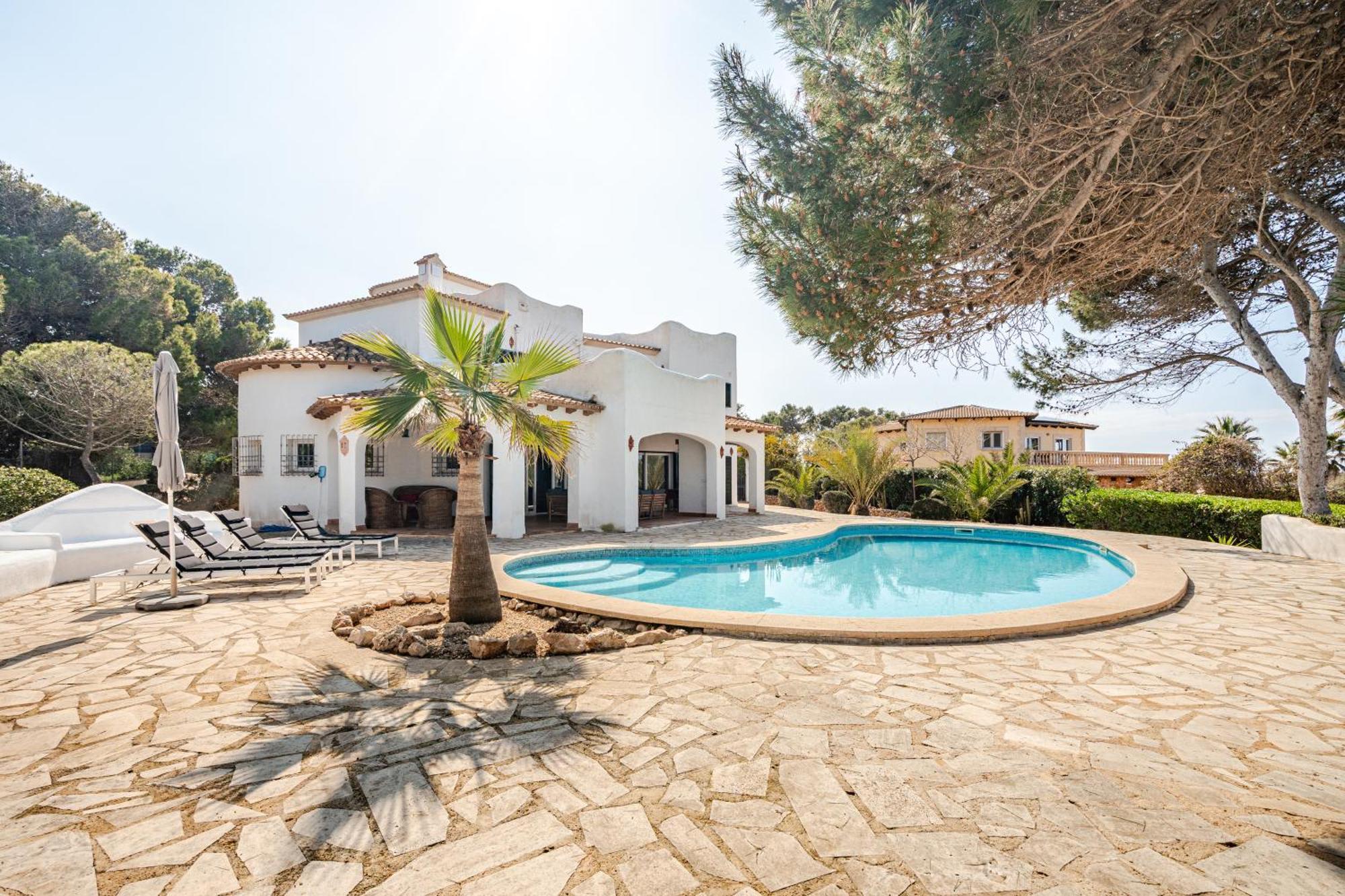 Villa Gigantische Mit Meerblick, Panoramablick & Pool-oase Cala Pi (Mallorca)